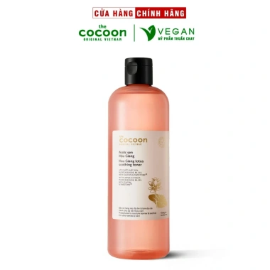 Toner Sen Hậu Giang Cocoon 500ml Thuần Chay - Cân Bằng Da, Dưỡng ẩm, Giá 361,250₫