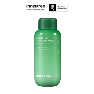 Toner sữa cấp ẩm INNISFREE Green Tea Ceramide Milk - Dưỡng ẩm, phục hồi, giá 414.000 VND