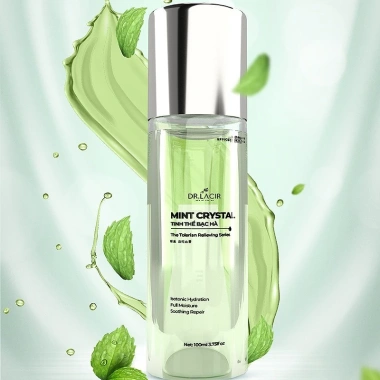Toner Tinh Thể Bạc Hà Mint Dr.Lacir 100ml - Làm sạch da, dưỡng ẩm, chỉ 420k