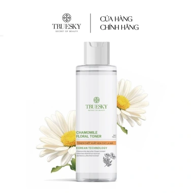 Toner Truesky chiết xuất cúc la mã 70ml - Dưỡng ẩm, làm trắng da, giảm giá 69.000đ Toner Truesky chiết xuất cúc la mã 70ml - Dưỡng ẩm, làm trắng da, giảm giá 69.000đ