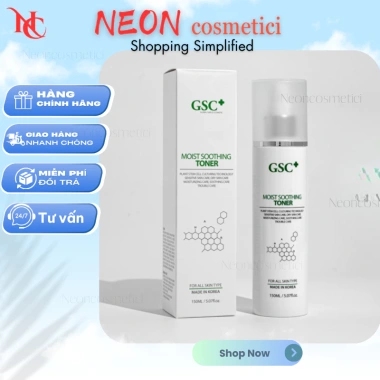 Toner xịt GSC Moist Soothing 150ml - Cấp ẩm, cân bằng da, giá chỉ 509.000 VND