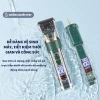 Tông đơ cạo lông chó mèo đa năng pin trâu, màn hình LED, lưỡi sứ chống ồn, chống thấm nước - Giá 299.000₫ 2