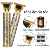 Tông Đơ Cắt Tóc & Cạo Râu Điện Tử USB Không Dây Sạc Lại - Bộ Máy GlowNest Nam Nữ