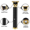 Tông Đơ Cắt Tóc & Cạo Râu Điện Tử USB Không Dây Sạc Lại - Bộ Máy GlowNest Nam Nữ 5