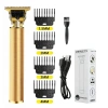 Tông Đơ Cắt Tóc & Cạo Râu Điện Tử USB Không Dây Sạc Lại - Bộ Máy GlowNest Nam Nữ 11