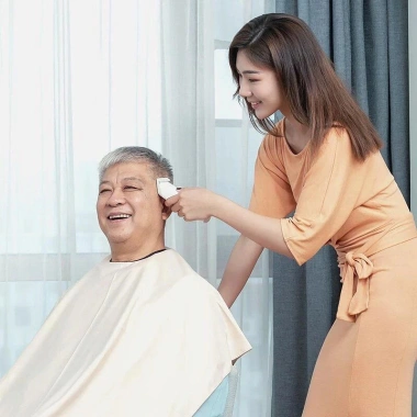Tông đơ cắt tóc Enchen Boost trắng - Bảo hành 12 tháng, pin lâu, lưỡi siết mượt, giảm giá 22%