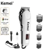 Tông đơ cắt tóc KEMEI km-809A - Đầu dao thép, pin lâu, giảm giá chỉ 290.000đ