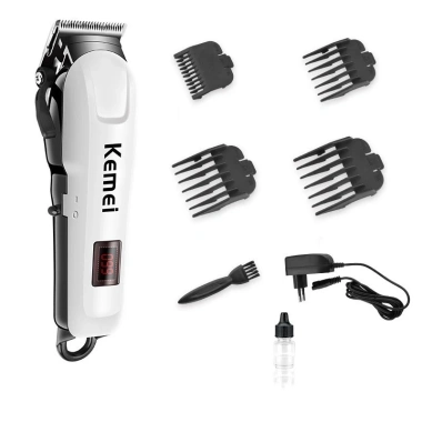 Tông đơ cắt tóc KEMEI km-809A - Đầu dao thép, pin lâu, giảm giá chỉ 290.000đ