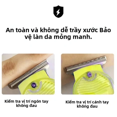 Tông đơ cắt tóc không dây chuyên nghiệp, sạc lại, phù hợp nam - Giá chỉ 340.340₫ 9