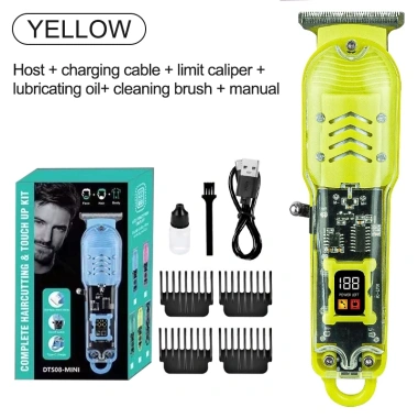 Tông đơ cắt tóc không dây chuyên nghiệp, sạc lại, phù hợp nam - Giá chỉ 340.340₫ 10