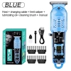Tông đơ cắt tóc không dây chuyên nghiệp, sạc lại, phù hợp nam - Giá chỉ 340.340₫ 11