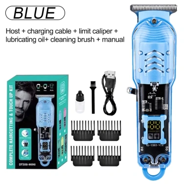 Tông đơ cắt tóc không dây chuyên nghiệp, sạc lại, phù hợp nam - Giá chỉ 340.340₫ 11