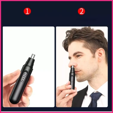 Tông Đơ Cắt Tóc Mini Yên Tĩnh USB Sạc, Có Thể Giặt - Dùng Cho Ông Bé Trai, Người Lớn, Người Cao Tuổi - Giá 99.000₫