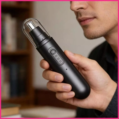 Tông Đơ Cắt Tóc Mini Yên Tĩnh USB Sạc, Có Thể Giặt - Dùng Cho Ông Bé Trai, Người Lớn, Người Cao Tuổi - Giá 99.000₫