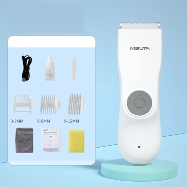 Tông đơ cắt tóc Misuta không dây IPX7 chống nước, không ồn cho bé - cao cấp, bảo hành 12 tháng, giá 384.615₫ 8