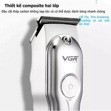 Tông đơ cắt tóc VGR mmm - Giá chỉ 174.900 VNĐ, giảm 21% lưỡi siêu sắc