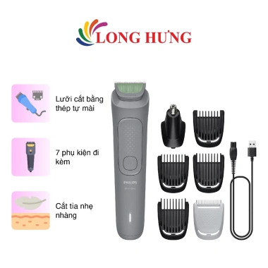 Tông đơ đa năng Philips MG3.911/15 All-in-One Trimmer 3.000 Series - 869.000đ