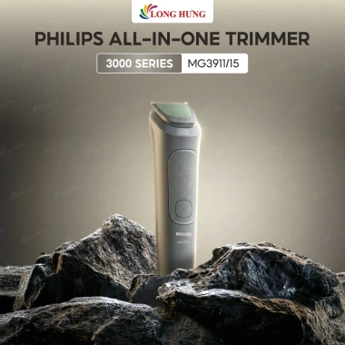 Tông đơ đa năng Philips MG3.911/15 All-in-One Trimmer 3.000 Series - 869.000đ