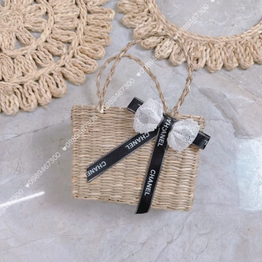 Tổng kho túi cói cầm tay Vintage cho bé chụp ảnh du lịch - Giá ưu đãi 33.000 VNĐ 9