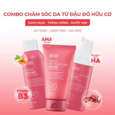 Tonner Đậu Đỏ 150gr Nuôi Dưỡng Cấp Ẩm, Sáng Mịn, Cân Bằng pH Da - Natural Store 4 Tonner Đậu Đỏ 150gr Nuôi Dưỡng Cấp Ẩm, Sáng Mịn, Cân Bằng pH Da - Natural Store 4