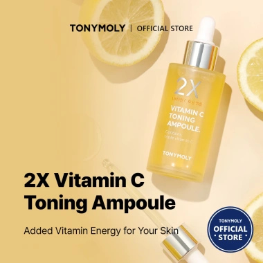 TONYMOLY Serum Vitamin C 2X Toning Ampoule 50ml Dưỡng sáng da, chống lão hóa