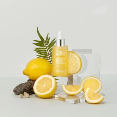 TONYMOLY Serum Vitamin C 2X Toning Ampoule 50ml Dưỡng sáng da, chống lão hóa 4 TONYMOLY Serum Vitamin C 2X Toning Ampoule 50ml Dưỡng sáng da, chống lão hóa 4