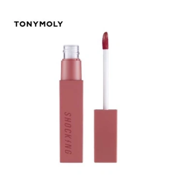 TONYMOLY The Shocking Lip Blur 4g Son kem lì - Màu rực rỡ, mờ môi, chỉ 374.000₫