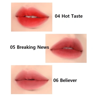 TONYMOLY The Shocking Lip Blur 4g Son kem lì - Màu rực rỡ, mờ môi, chỉ 374.000₫