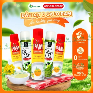 Top bán chạy Dầu Xịt Olive 0 Calo Extra Virgin - Healthy Eatclean Chiên Xào Salad, Giảm còn 209.000 VND