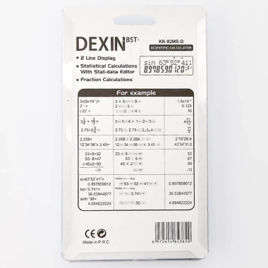 TOP BÁN CHẠY Máy tính Dexin 82MS 240 chức năng, màu sắc long lanh, giá 55.900₫ 7