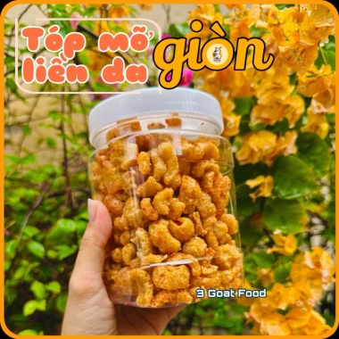 Tóp Mỡ Liền Da Mắm Tỏi Giòn Rụm Hũ Tách Dầu Đa Size Giá Ưu Đãi 24k