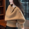 Top Nâu Đan Thu Đông 2.025 - Sang trọng, thời trang trưởng thành, chỉ 129.600 VND 2