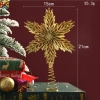Top Sắt Ngôi Sao Hallow Tree Topper Vàng Lấp Lánh - Cây Giáng Sinh Trang Trí 51.612 VND 2