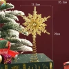 Top Sắt Ngôi Sao Hallow Tree Topper Vàng Lấp Lánh - Cây Giáng Sinh Trang Trí 51.612 VND 8