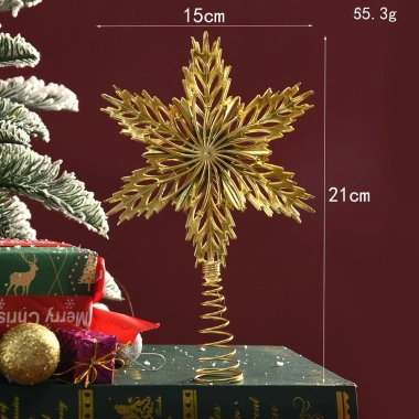Top Sắt Ngôi Sao Hallow Tree Topper Vàng Lấp Lánh - Cây Giáng Sinh Trang Trí 51.612 VND 10 Top Sắt Ngôi Sao Hallow Tree Topper Vàng Lấp Lánh - Cây Giáng Sinh Trang Trí 51.612 VND 10