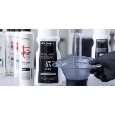 Topchic Goldwell dung môi pha màu nhuộm oxy 1.000ml – Bảo vệ tóc, màu chuẩn, giá ưu đãi 7
