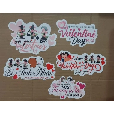 Topper, Banner, Thiệp Cắm Hoa 8/3, 20/10, 20/11, Sinh Nhật - Giá 20.000đ 5