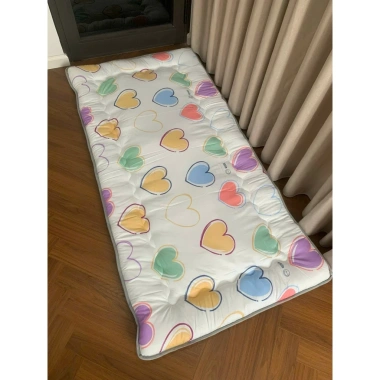 Topper đệm văn phòng gấp gọn 90x1.9m - Dày dặn, tiện lợi, tấm trải ngủ trưa đa mẫu, giá chỉ 219.000 VND 2