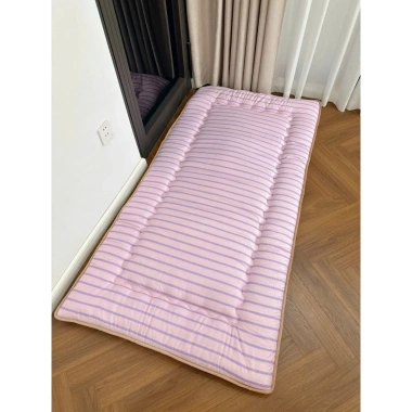 Topper đệm văn phòng gấp gọn 90x1.9m - Dày dặn, tiện lợi, tấm trải ngủ trưa đa mẫu, giá chỉ 219.000 VND 4