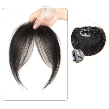 Topper Tóc Qrhyk Giả Nổ Viền Tổng Hợp - Kẹp-In Bang Mở Rộng Tự Nhiên, Vô Hình, Áo Khoác Nữ 44.9k