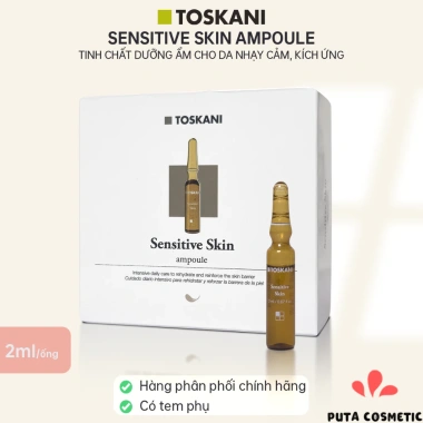 Toskani Sensitive Skin Tinh chất 2ml cho da nhạy cảm - giảm kích ứng, phục hồi da