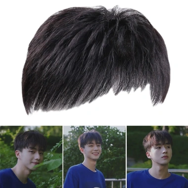 Toupee Tóc Đen Cho Nam Mềm Mại, Thoáng Khí, Không Gây Tổn Thương, Không Mùi, Hói - Giá 91.692₫ 6 Toupee Tóc Đen Cho Nam Mềm Mại, Thoáng Khí, Không Gây Tổn Thương, Không Mùi, Hói - Giá 91.692₫ 6
