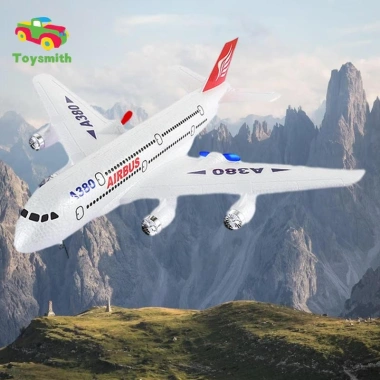 Toysmith RC Máy Bay Cố Định Cánh Drone 2.5 Kênh Glider Điều Khiển Cho Bé Trai Quà Tặng 6
