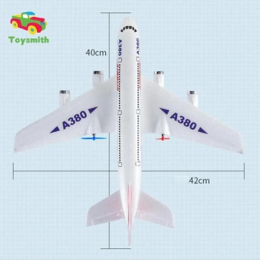 Toysmith RC Máy Bay Cố Định Cánh Drone 2.5 Kênh Glider Điều Khiển Cho Bé Trai Quà Tặng 9