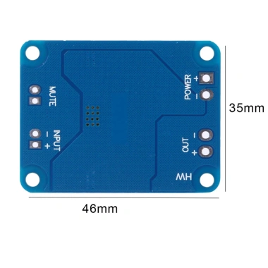 TPA3.118 PBTL Mono DC8-24V 60W Mô-đun Khuếch Đại Âm Thanh Lazmall – Chất Lượng, Giá Tốt