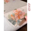 TPAT Thảm nỉ in chữ vẽ tranh hoa trúc - Thảm thư pháp bàn học làm việc FRESHIP 5