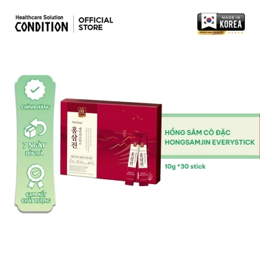 TPBVSK Hồng Sâm Cô Đặc Hongsamjin EX 30 gói - Giảm 22% - Tăng sức đề kháng, năng lượng