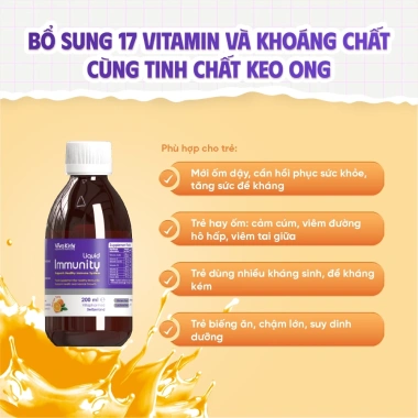 TPBVSK VivaKids - Tăng Miễn Dịch, Bổ Sung Sắt, Ăn Ngon, Hấp Thu - Giá 800.000đ 3 TPBVSK VivaKids - Tăng Miễn Dịch, Bổ Sung Sắt, Ăn Ngon, Hấp Thu - Giá 800.000đ 3