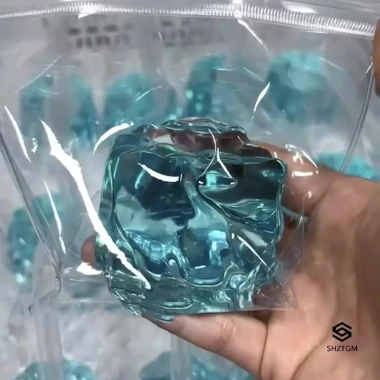 TPR Blue Mềm Pudding Paw - Đồ chơi bóp giảm căng thẳng, quà tặng 64.240 VND