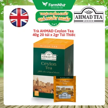 Trà AHMAD Black Tea - Trà đen Anh Quốc, giảm giá 51.000₫, hương thơm tinh tế